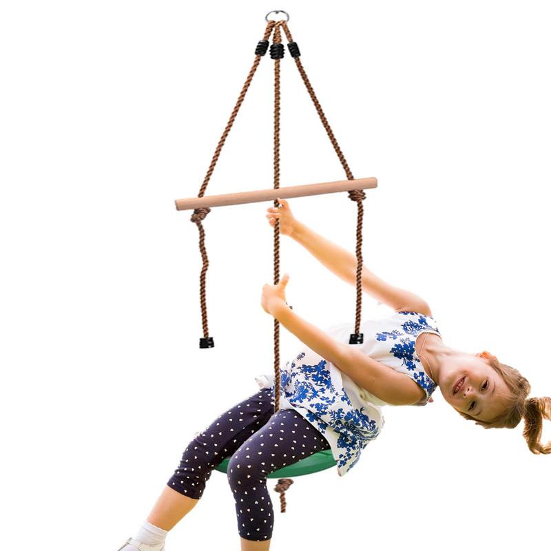 Kids Outdoor Monkey Bar Set - Klettern Seil Schaukel Affe Bar Schaukel