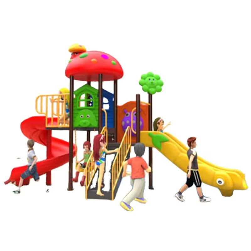 Kids Outdoor Slide - Neues Design Kinder-Vergnügungspark-Anlagen Stahl-Außenrutsche Parkausrüstung Langlebiger