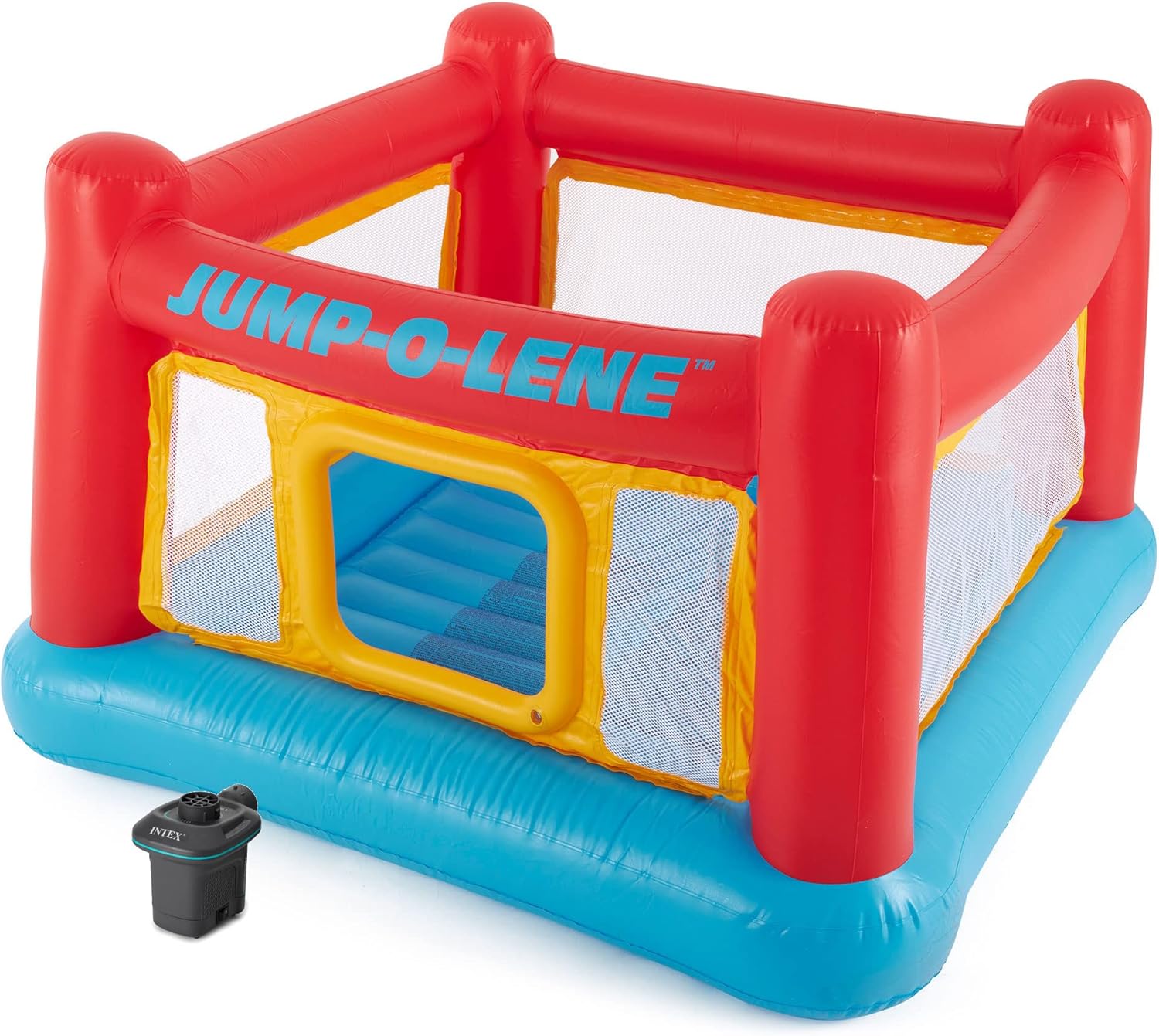 Kids Outdoor Jumping - Aufblasbares Jump-O-Lene Hüpfburg-Haus für drinnen und