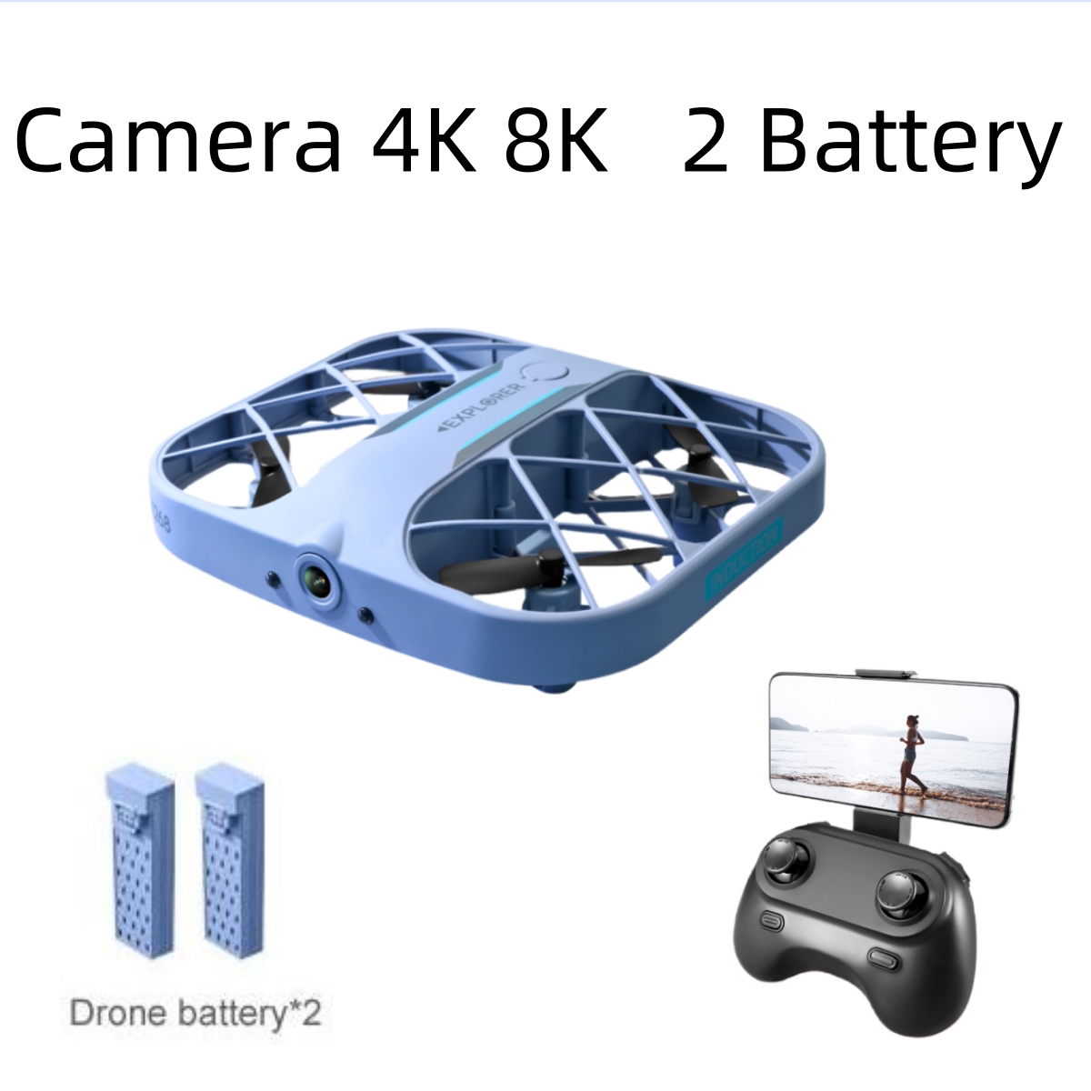 Kids Outdoor Toy Storage - JJRC H107 FPV RC-Drohne mit 2