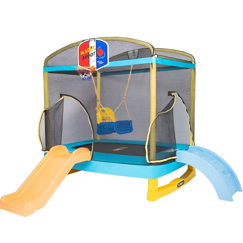 Kids Outdoor Slide - Großhandel Trampolin für Draußen Kinder-Trampolin Indoor-Outdoor-Trampolin