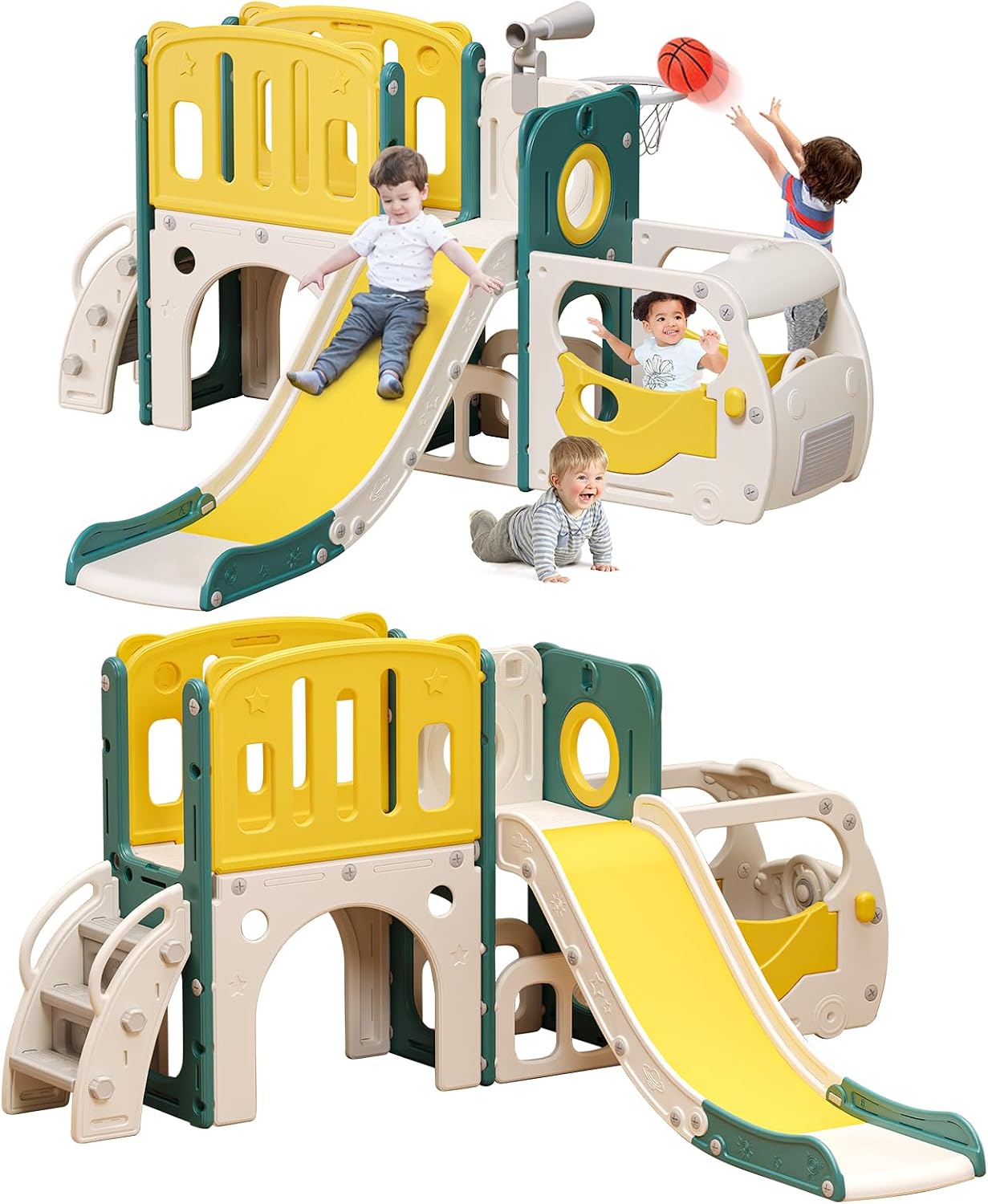 Kleinkind-Rutsche Kinderrutsch – Kids Outdoor Climber Bewertung und Preis