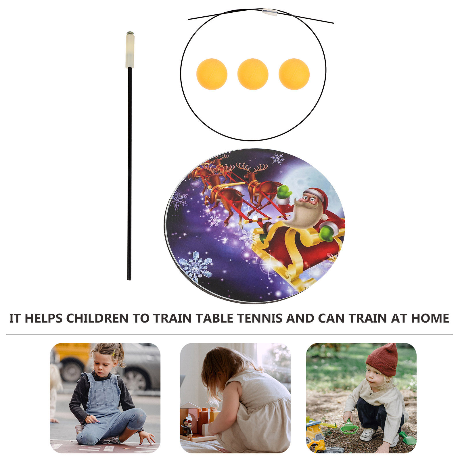 1 Set Tischtennis-Trainingsger – Kids Outdoor Table Bewertung und Preis
