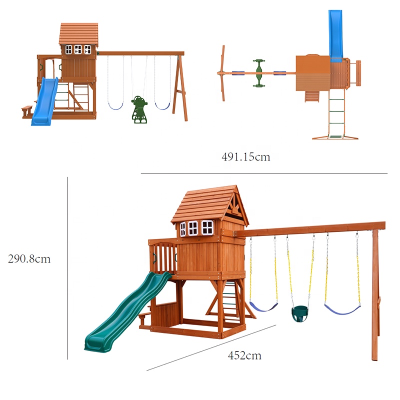 Großes Outdoor-Spielgerät für  – Kids Outdoor Monkey Bar Set Bewertung und Preis