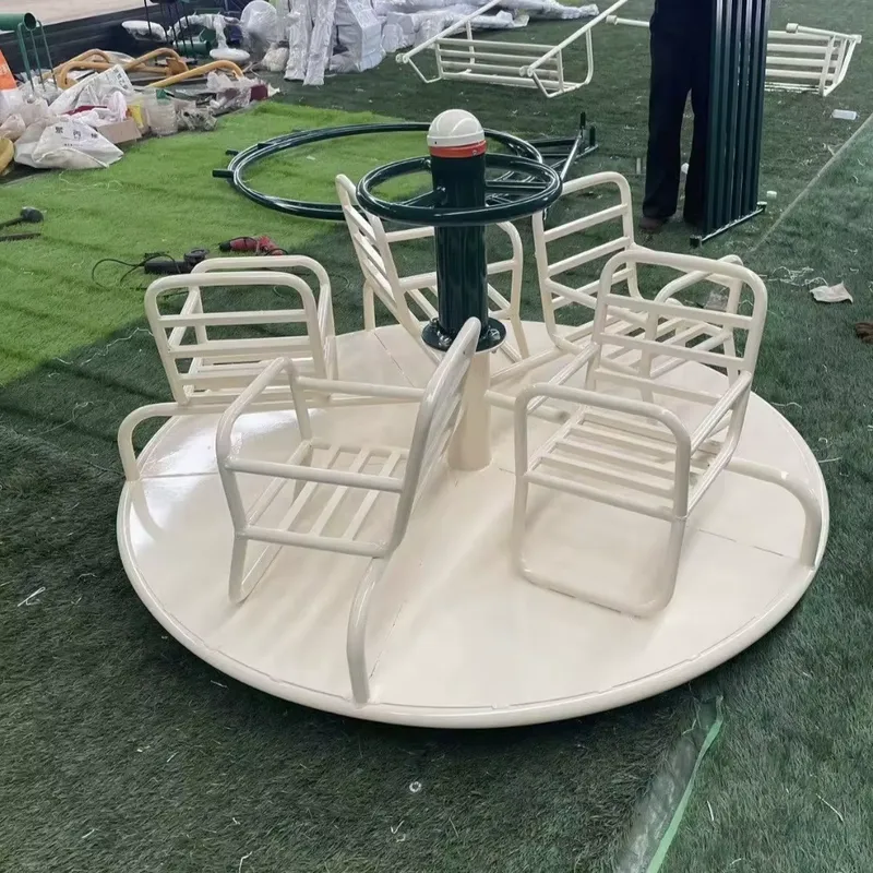 Robuster Metall-Drehstuhl für  – Kids Outdoor Seating Bewertung und Preis