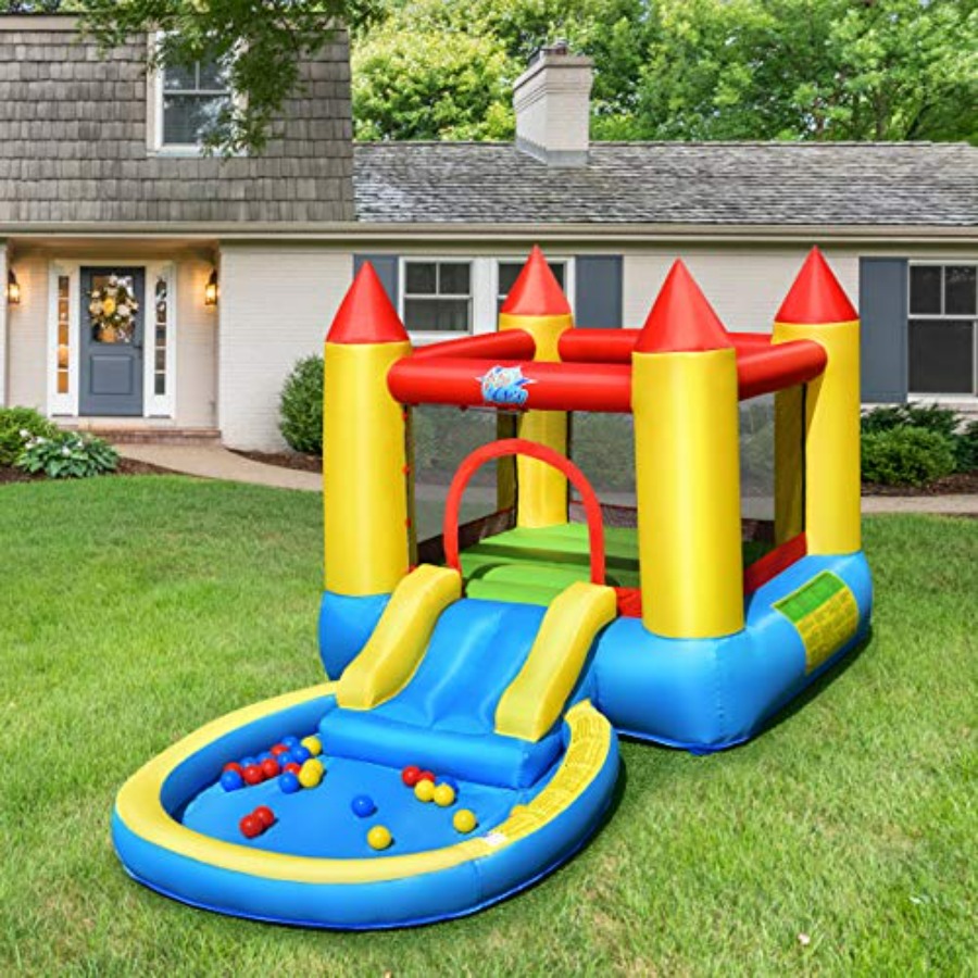 Aufblasbare Hüpfburg für den G – Kids Outdoor Jumping Bewertung und Preis