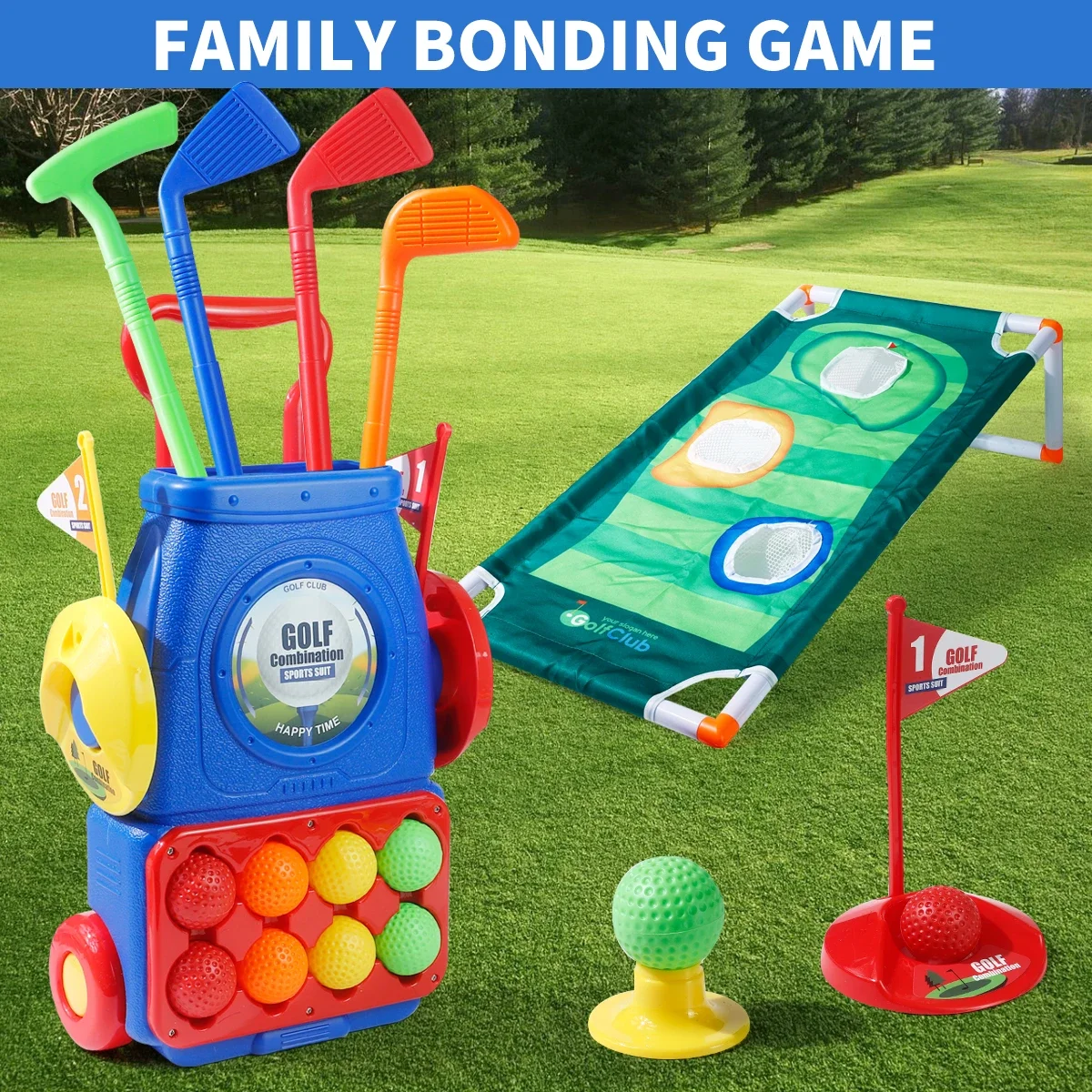 MQUDUO Kinder-Golf-Putting-Spi – Kids Indoor Outdoor Cart Bewertung und Preis
