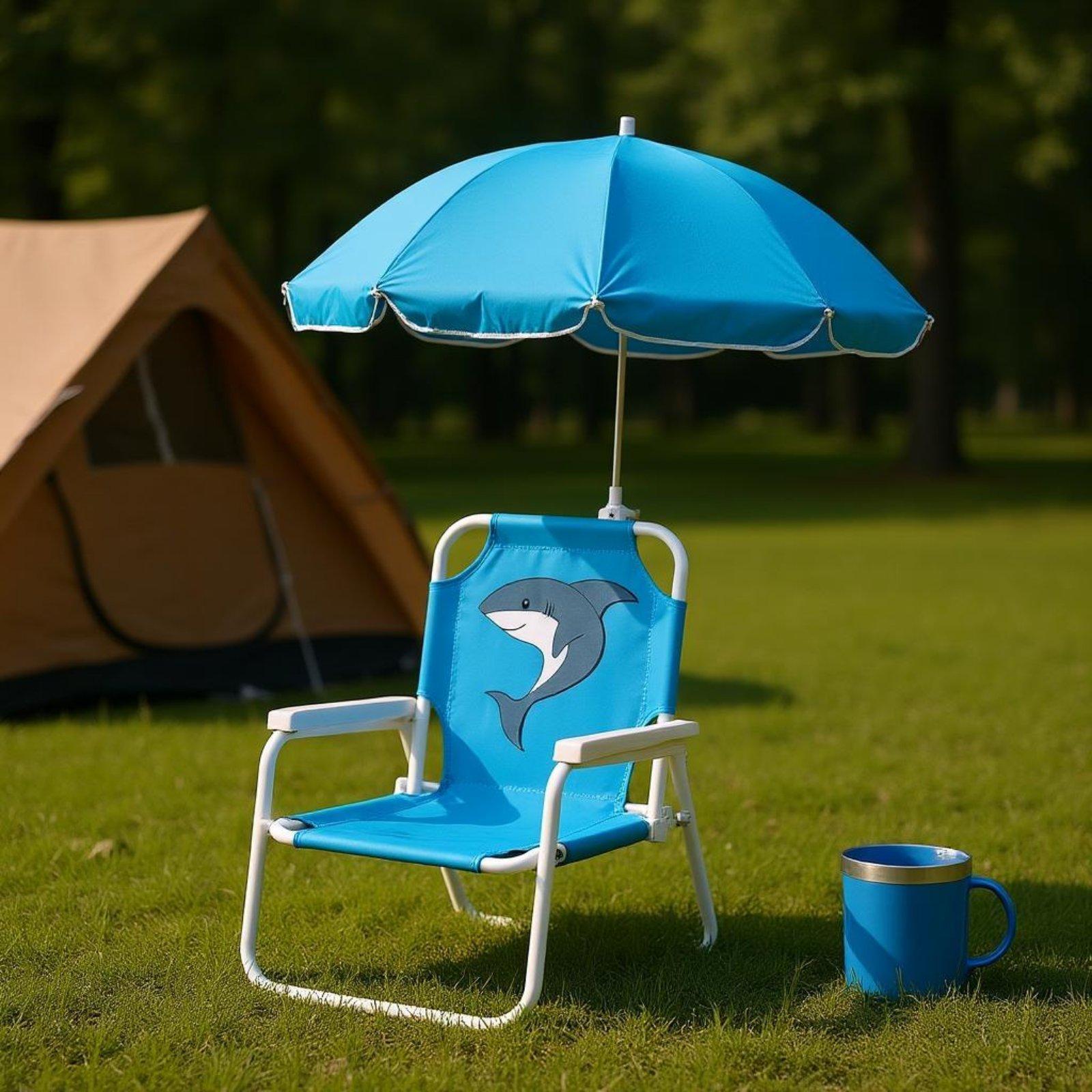 Kinder-Strandstuhl mit Sonnens – Kids Outdoor Chair Plastic Bewertung und Preis