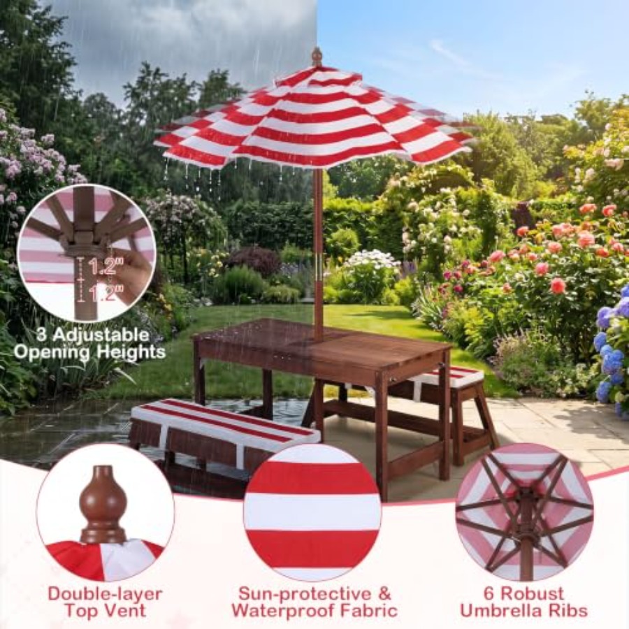 Outdoor-Kinder-Picknicktisch f – Kids Outdoor Table Bewertung und Preis