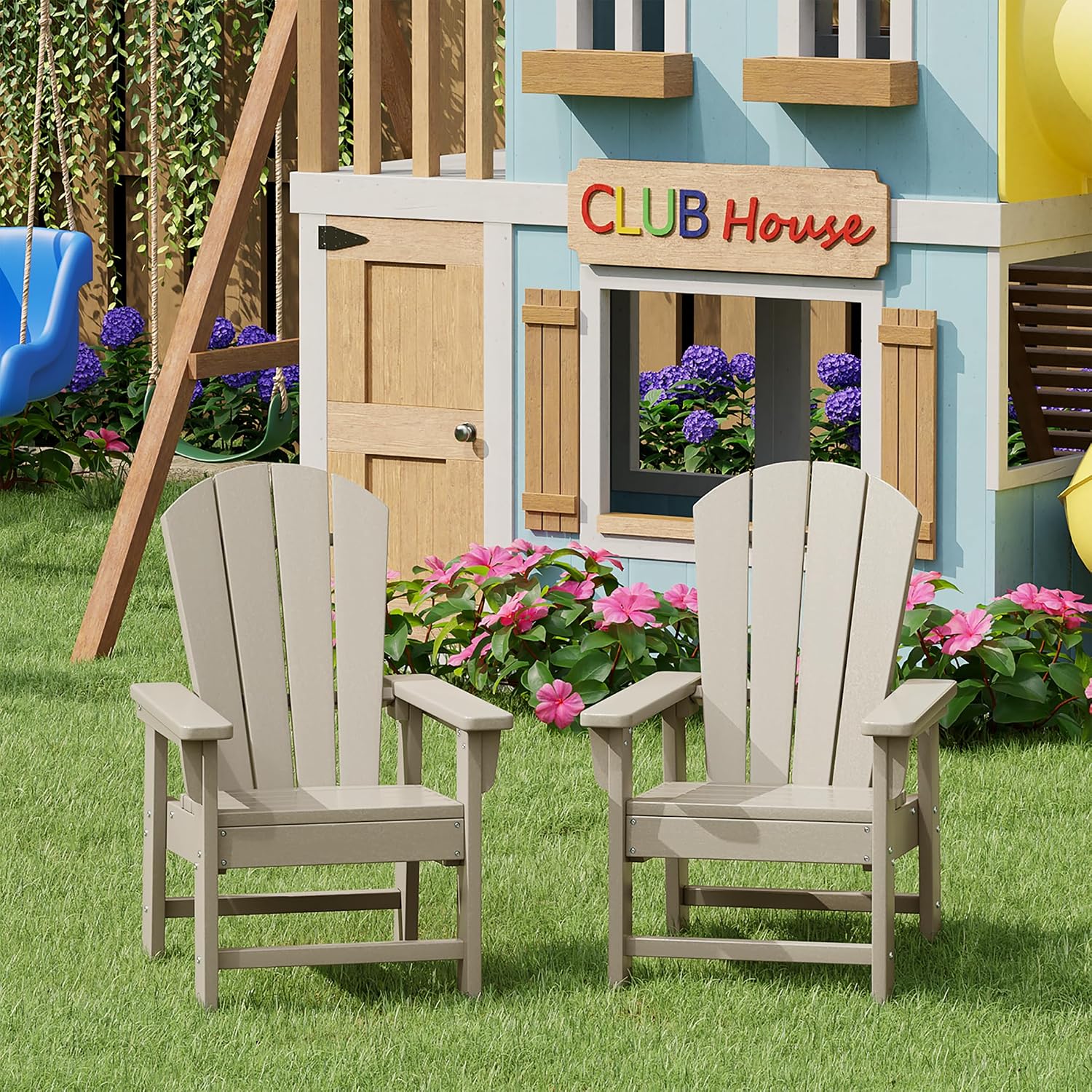 Kinder-Outdoor-Stuhl-Set mit 2 – Kids Outdoor Lounger Chair Bewertung und Preis