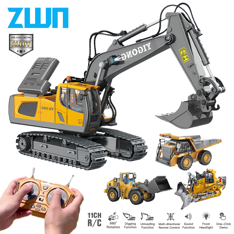 ZWN 2,4G Fernbedienung Bagger  – Kids Outdoor Excavator Bewertung und Preis