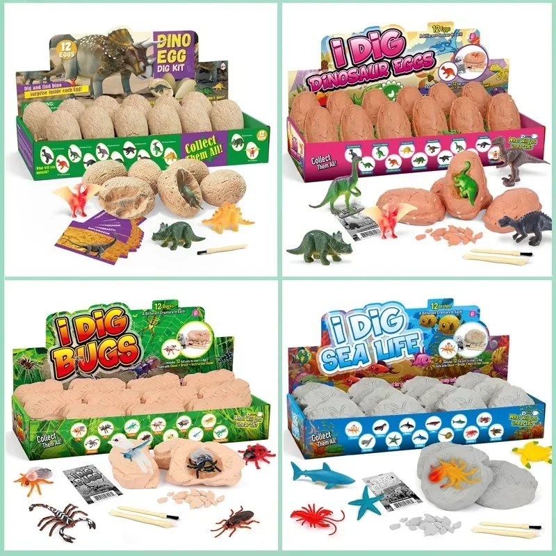 Dinosaurier-Ei-Ausgrabungsset, – Kids Outdoor Excavator Bewertung und Preis