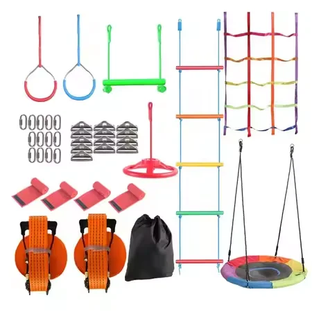 Warrior Hindernisparcours-Set  – Kids Outdoor Monkey Bar Set Bewertung und Preis